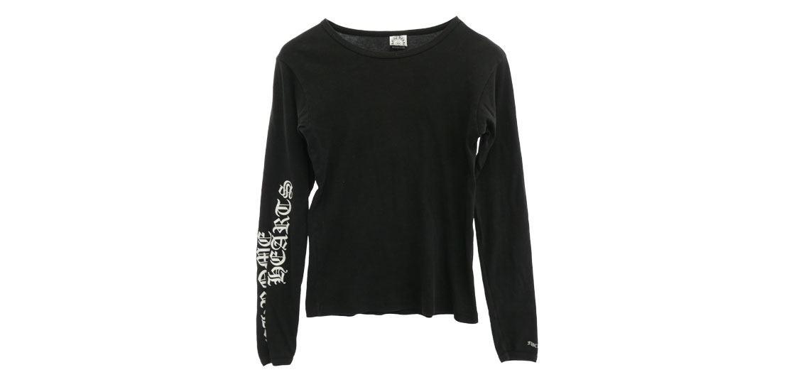 クロムハーツ（原本無） OLD オールド 袖ロゴ アームロゴ ロングスリーブ カットソー 長袖 Tシャツ 買取実績