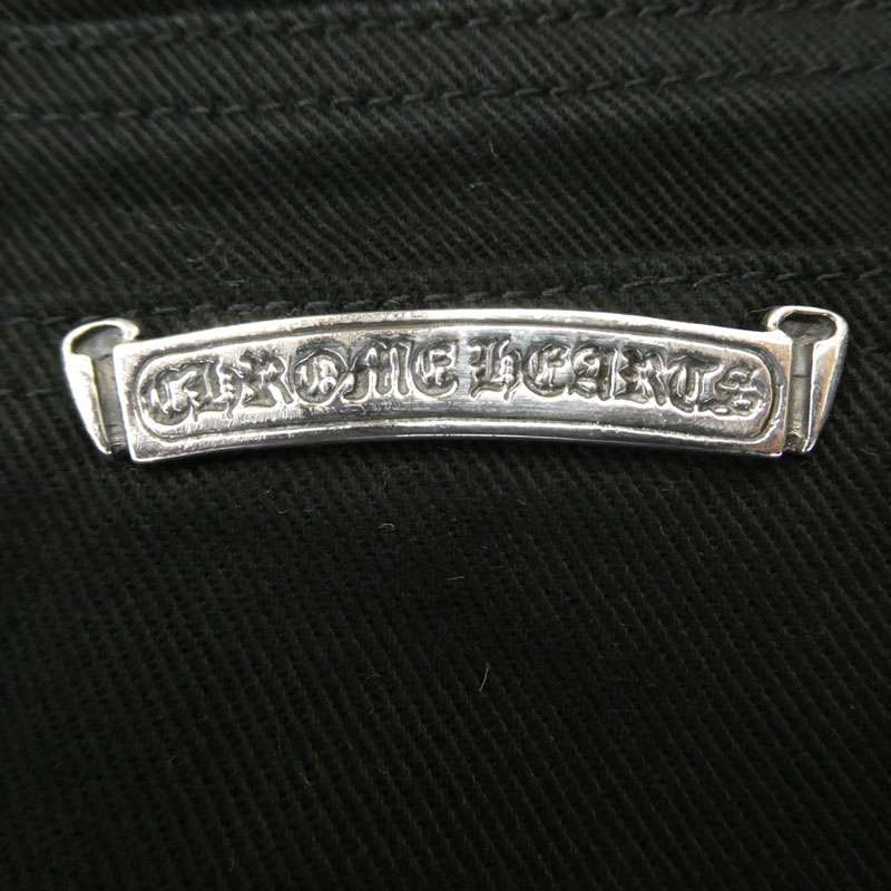 クロムハーツ(原本無) OLD FLEURKNEE DNM PANTS フレアニー スクロールラベル ホースシューボタン 5P デニムパンツ ジーンズ 買取実績 画像