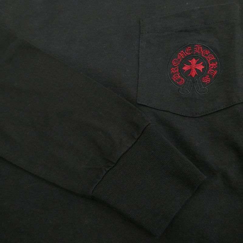 クロムハーツ（原本無） オールド ホースシュー 刺繍 長袖 Tシャツ 買取実績 画像