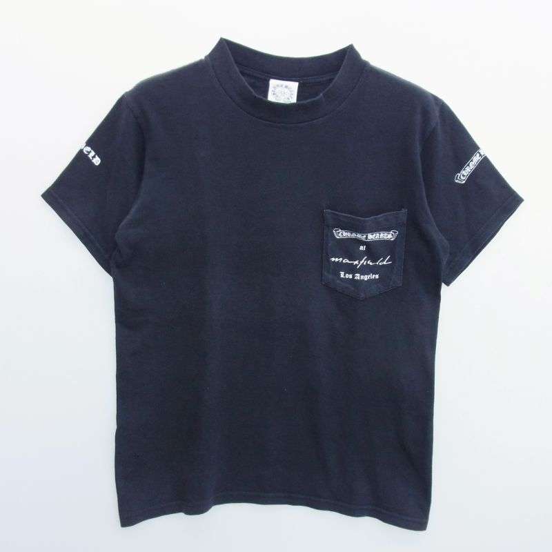 クロムハーツ(原本無) OLD オールド Maxfield マックスフィールド ダガープリント ポケット 半袖 Tシャツ 買取実績 画像