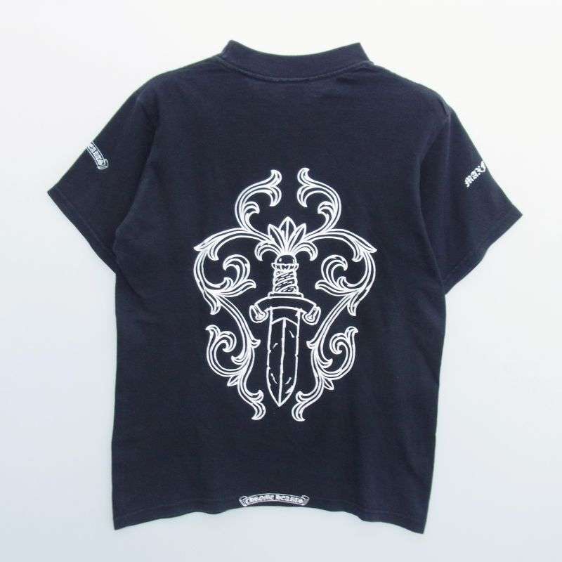 クロムハーツ(原本無) OLD オールド Maxfield マックスフィールド ダガープリント ポケット 半袖 Tシャツ 買取実績 画像