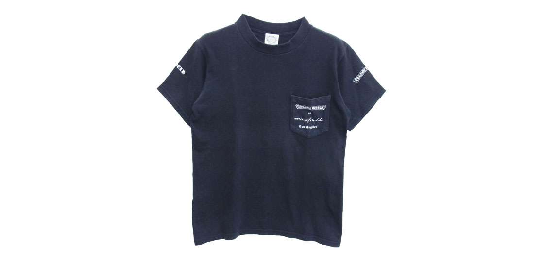 美品 CHROME HEARTS マックスフィールド限定長袖カットソー OLD CHROME HEARTS(クロムハーツ) OLD BACK CROSS TEE TOKYO