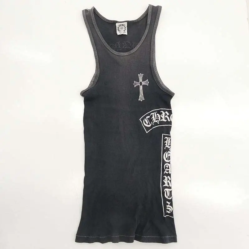 クロムハーツ（原本無） オールド RIB TANK FUCK YOU クロス ロゴ