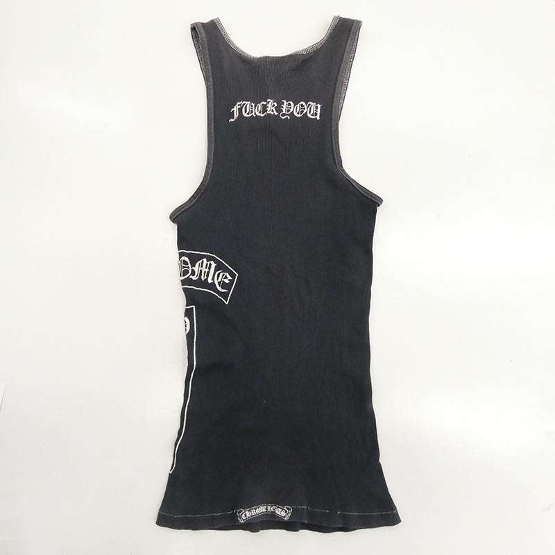 クロムハーツ（原本無） オールド RIB TANK FUCK YOU クロス ロゴ コットン タンクトップ 買取実績 画像