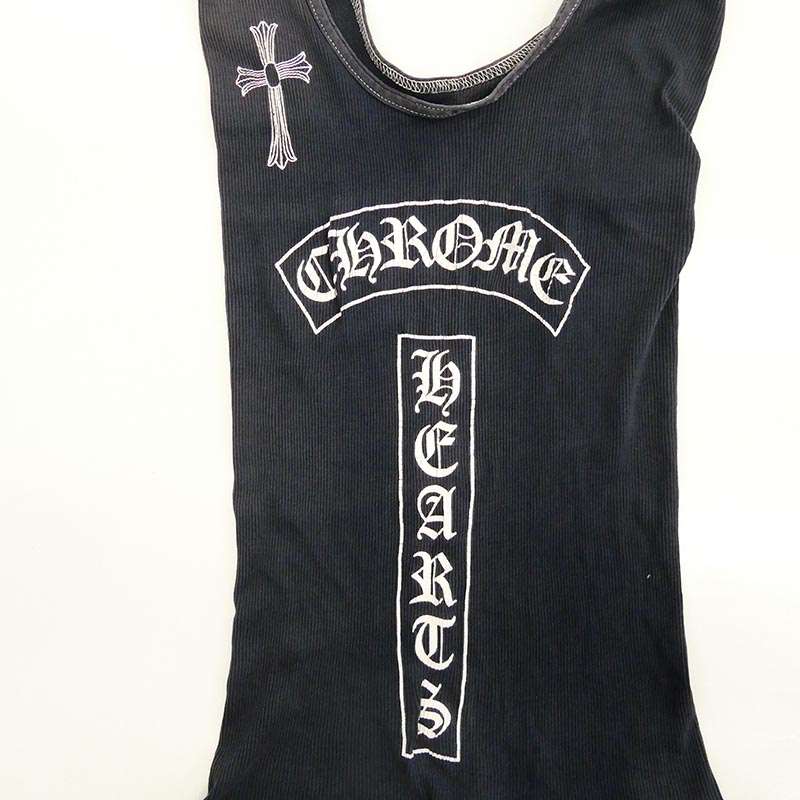 クロムハーツ（原本無） オールド RIB TANK FUCK YOU クロス ロゴ コットン タンクトップ 買取実績 画像