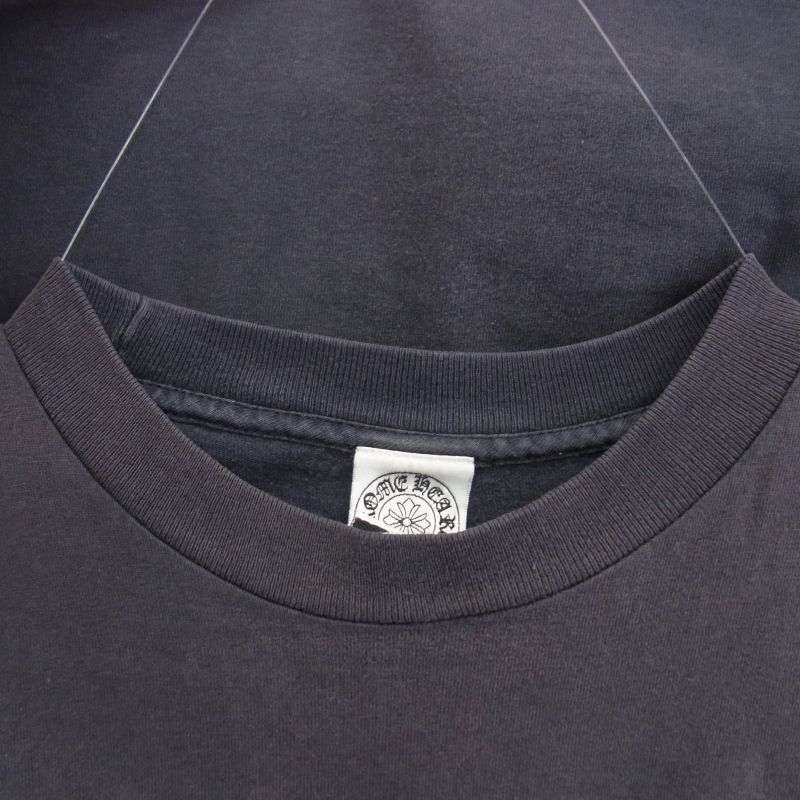 クロムハーツ(原本無) OLD オールド スクロールラベルロゴプリント クルーネック 半袖 Tシャツ 買取実績 画像