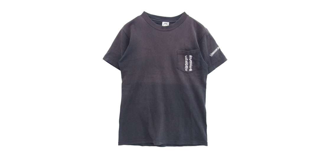 クロムハーツ（原本無） OLD オールド スクロールラベルロゴプリント クルーネック 半袖 Tシャツ 買取実績