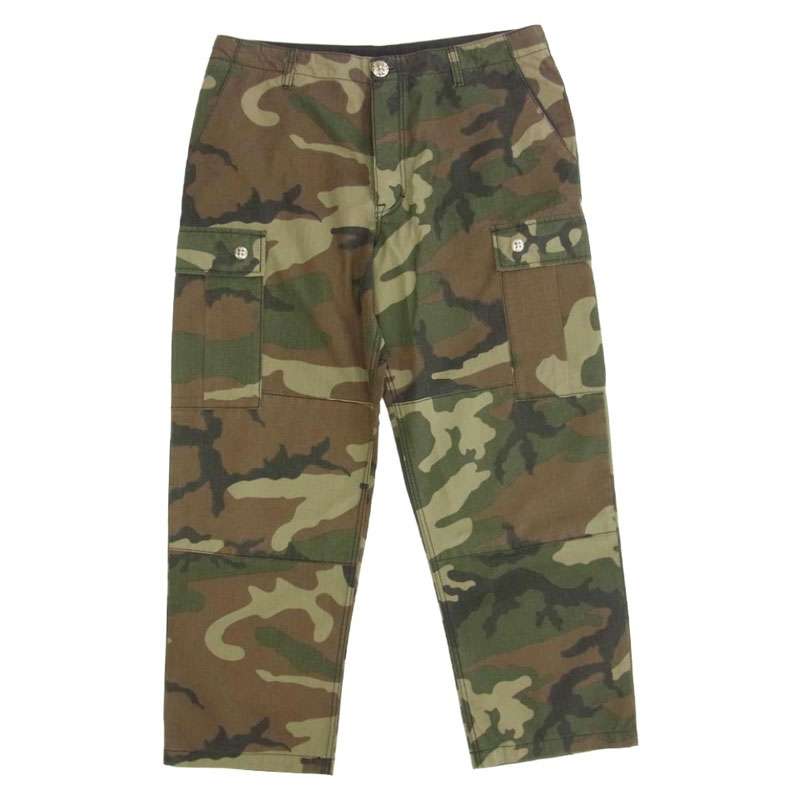 クロムハーツ（原本無） DEVIL DOG RIPSTOP PANTS CAMO クロスパッチ付き カモフラ柄 カーゴパンツ 買取実績 画像