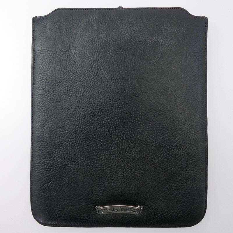 クロムハーツ（原本無） pad case iPadケース クロスボールボタン スクロールチップ レザーブレード クラッチバッグ タブレットケース 買取実績 画像