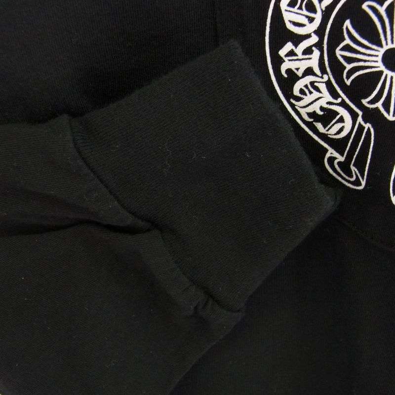 クロムハーツ（原本無） Paris Limited Floral Cross 18 Avenue Long Sleeve Tee パリ限定 18アヴェニュー フローラルクロス袖プリント ポケット付き 長袖Tシャツ 買取実績 画像