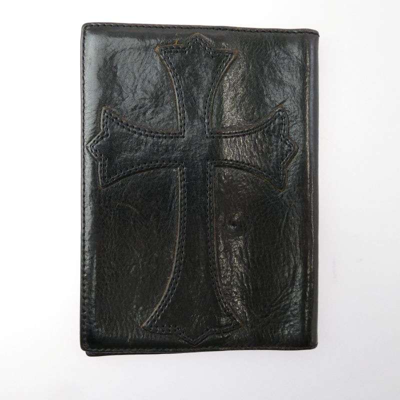 クロムハーツ（原本無） PASSPORT CASE クロスパッチ レザー パスポートケース 買取実績 画像