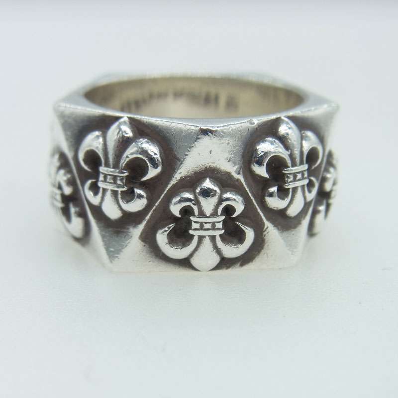 クロムハーツ（原本無） PENTAGON BS FLR ペンタゴン フレア リング 買取実績 画像