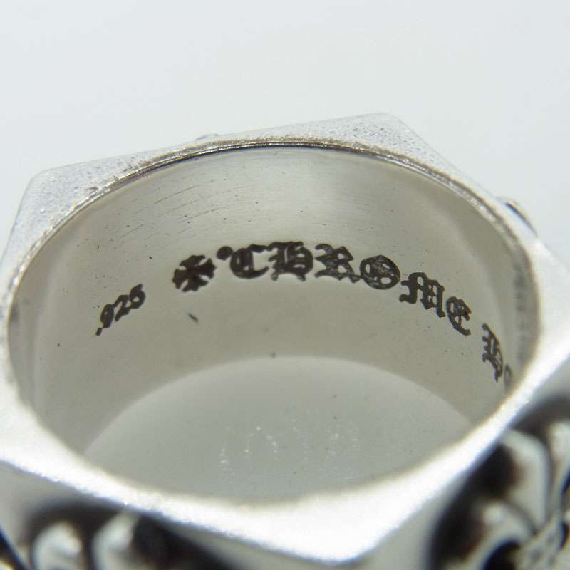 クロムハーツ（原本無） PENTAGON BS FLR ペンタゴン フレア リング 買取実績 画像