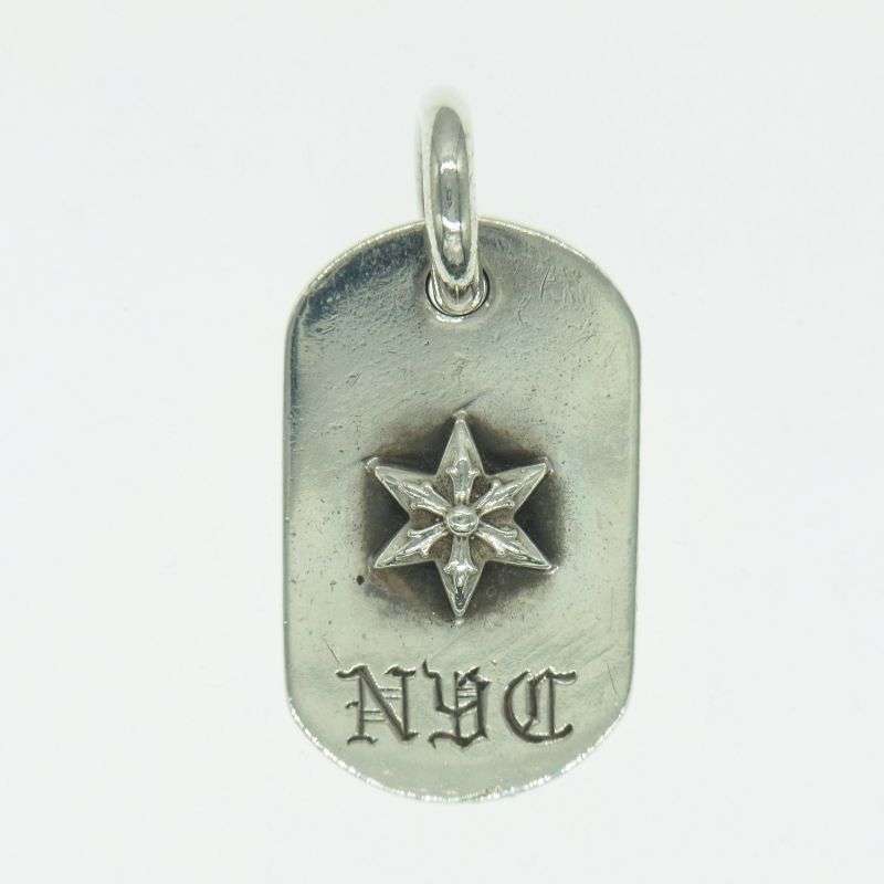 クロムハーツ（原本無） RAISED DOGTAG NYC限定 レイズド ドッグタグ 買取実績 画像