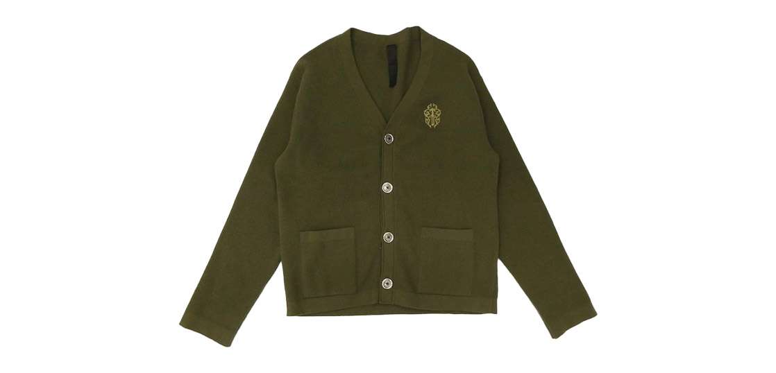 クロムハーツ（原本無） REGULATOR ヴァインダガー刺繍 カシミア ニット カーディガン 買取実績