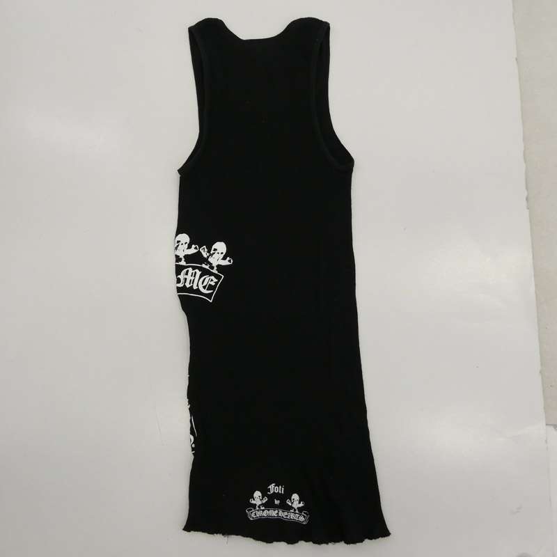 クロムハーツ（原本無） RIB TANK FOTI フォティ サイドロゴプリント タンクトップ ノースリーブ 買取実績 画像