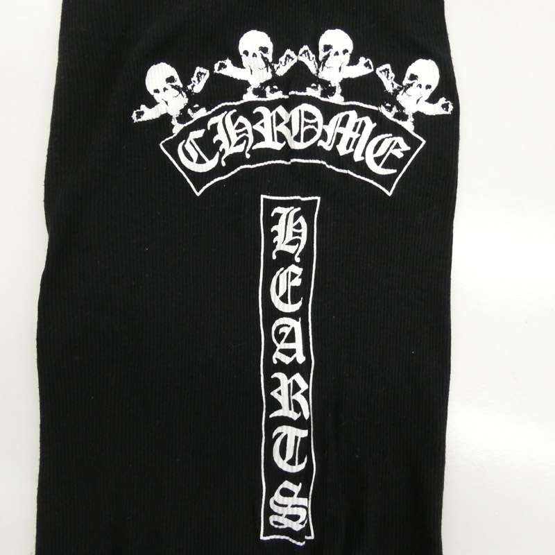 クロムハーツ（原本無） RIB TANK FOTI フォティ サイドロゴプリント タンクトップ ノースリーブ 買取実績 画像