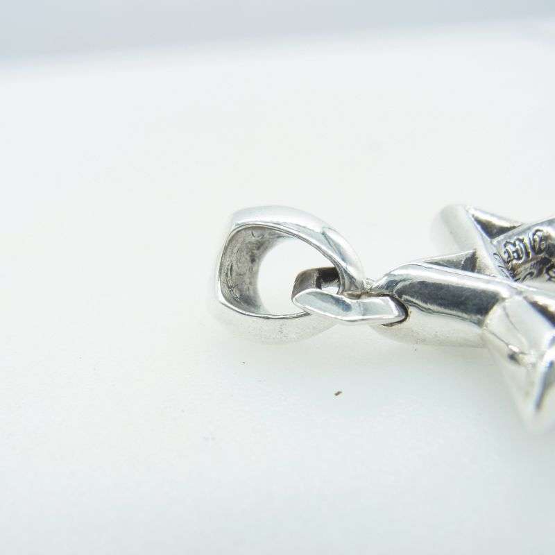 クロムハーツ(原本無) CONERギャランティカード付属 SMALL STAR OF DAVID PENDANT スターオブダビデ スモール ネックレス トップ 買取実績 画像