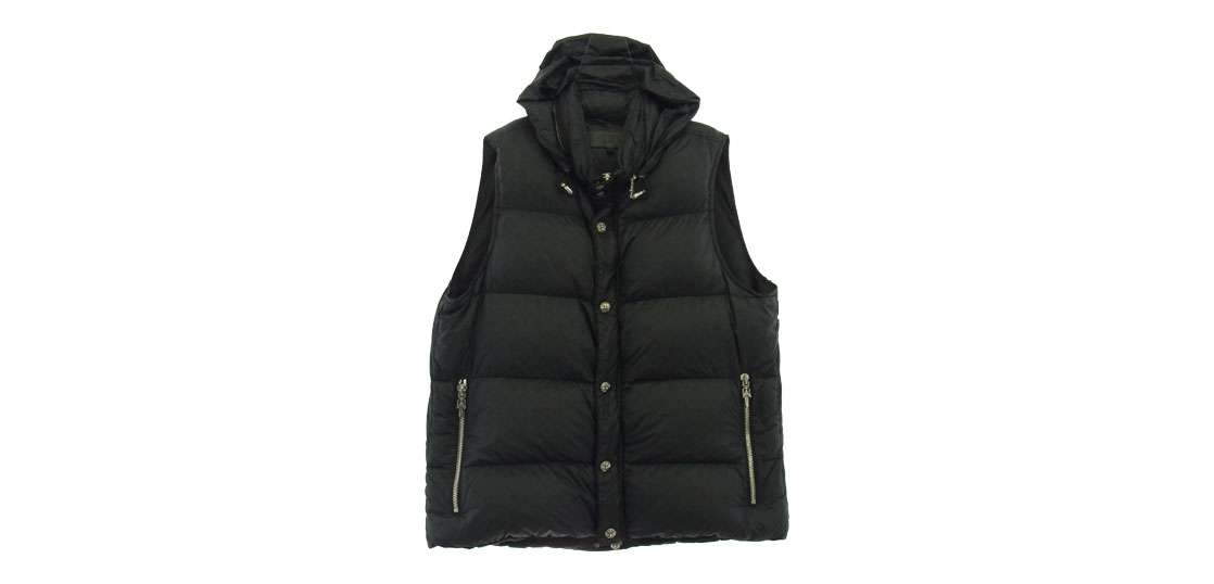 クロムハーツ　CH Plus Stiff Down Vest CHROME HEARTS CH Plus Stiff Down Vest Size S クロムハーツ CH