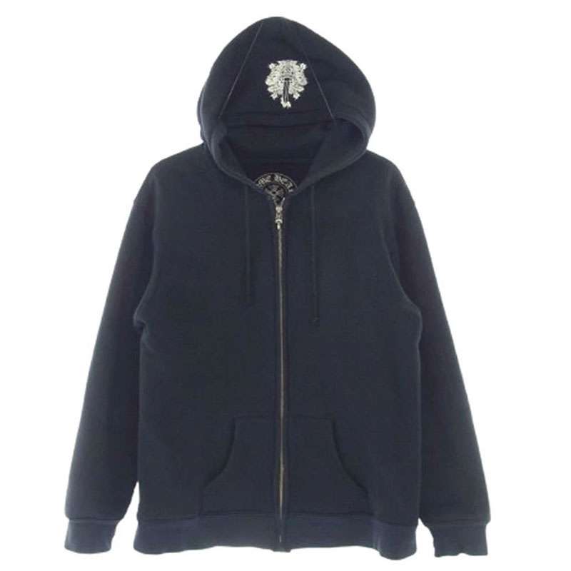 クロムハーツ（原本無） SWTSHRT HD ZIP ヴァインダガー ダガージップ フローラル ホースシュー フルジップ パーカー 買取実績 画像