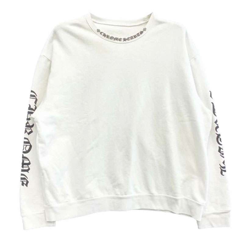 クロムハーツ（原本無） SWTSHRT PLVR ネックロゴプリント クルーネック スウェット 買取実績 画像