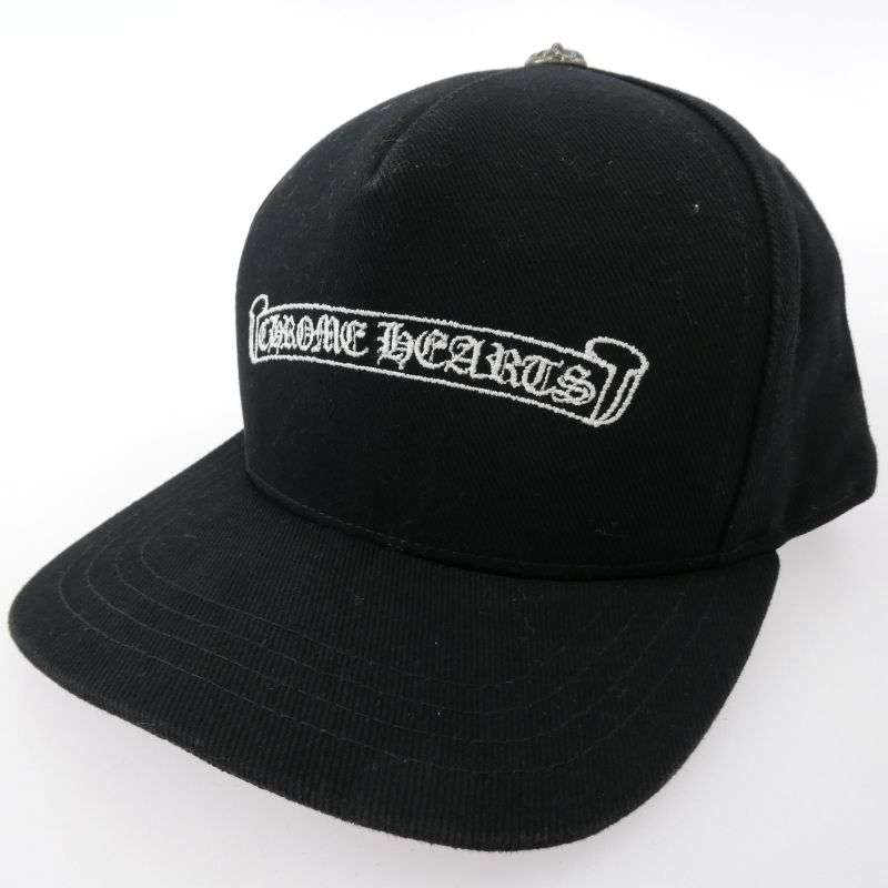 クロムハーツ（原本無） TRUCKER CAP 刺繍ロゴ スクロールラベル キャップ 帽子 買取実績 画像