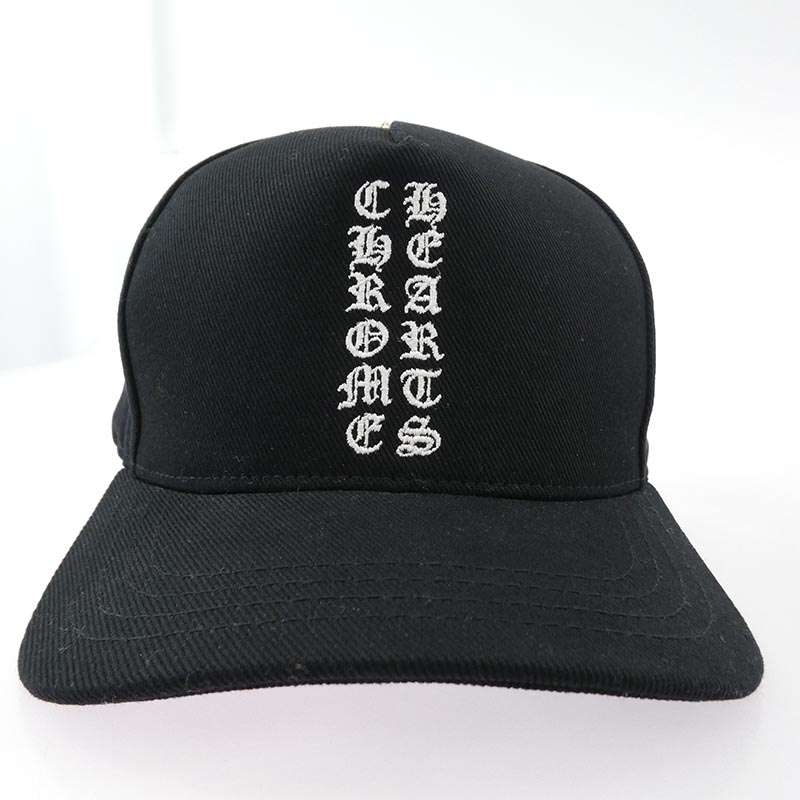 クロムハーツ(原本無) Vertical Logo TRUCKER CAP ロゴ刺繍 ベースボール キャップ 買取実績 画像