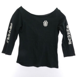 クロムハーツ（原本無） ヴァインダガー アームロゴ 袖ロゴ プリント ラウンドネック ロングスリーブ カットソー 長袖 Tシャツ 買取実績