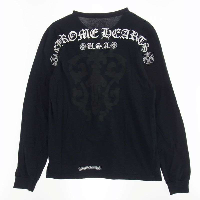 クロムハーツ（原本無） Vine Dagger Print L/S Tee ヴァインダガー ポケット ロングスリーブ Tシャツ 買取実績 画像