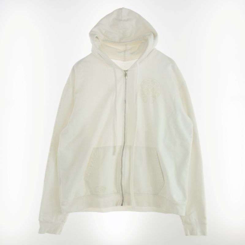 クロムハーツ（原本無） WWW.CHROMEHEARTS.COM HOODIE オンライン限定 ホースシュー ダガー ジップアップ フーディ スウェット パーカー 買取実績 画像