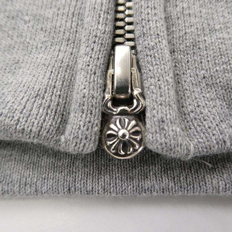 クロムハーツ（原本無） Y NOT セメタリー クロスパッチ ダガー クロスボール ジップ スウェット パーカー 買取実績 画像