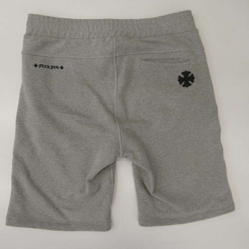 クロムハーツ（原本無） Y NOT CHプラスパッチ付き ロゴ刺繍 スウェット ハーフ パンツ 買取実績 画像