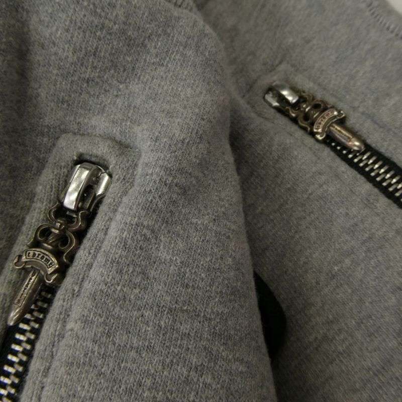 クロムハーツ（原本無） Y NOT CHプラスパッチ付き ロゴ刺繍 スウェット ハーフ パンツ 買取実績 画像