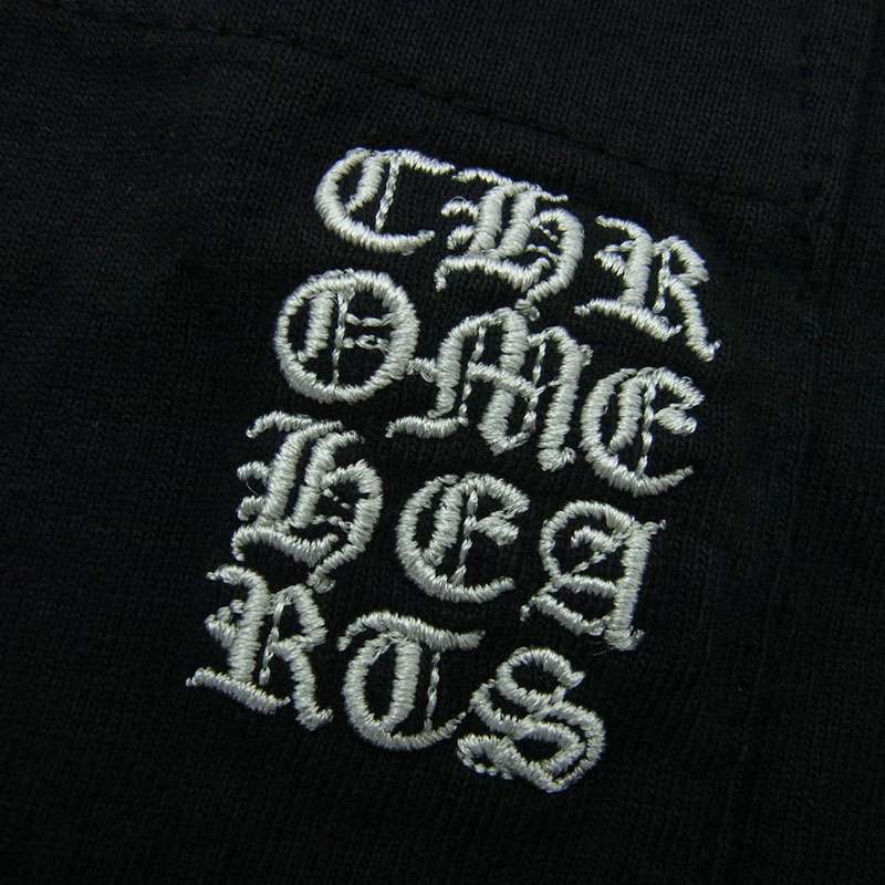 クロムハーツ（原本無） Y NOT S/S ワイノット ロゴ刺繍 スモールCHクロス刺繍 半袖 Tシャツ 買取実績 画像