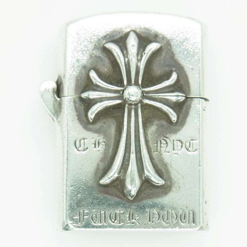 クロムハーツ（原本無） ZIPPO LIGHTERZ V1 FUCK YOU CHクロス ファックユー ジッポ ライター 買取実績 画像