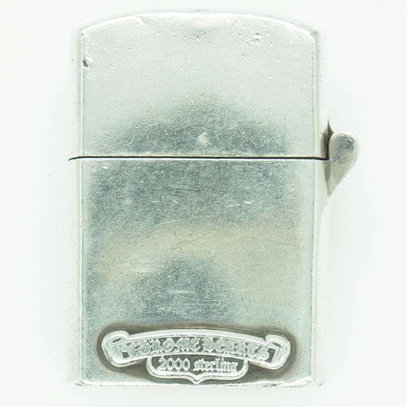『再販』 本革 シャグポーチ CHROME HEARTS クロムハーツ（原本無） ZIPPO LIGHTERZ-V1 V1