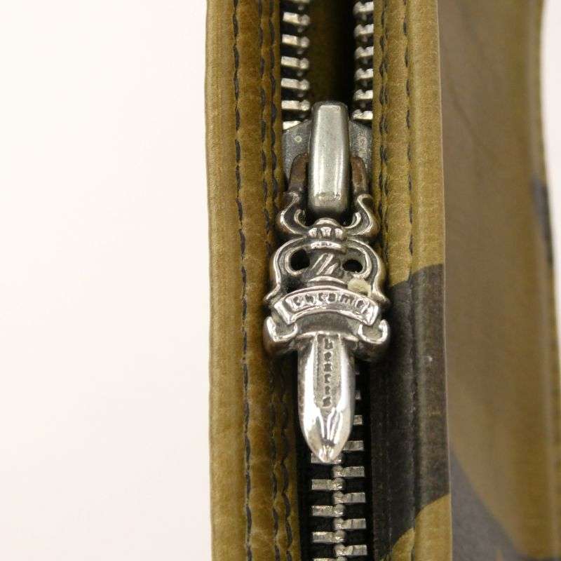 クロムハーツ(原本無) ZPR CHG PURSE 2 CAMO DAGGER ZIP ジッパー チェンジパース カモフラ ダガージップ コインケース 買取実績 画像
