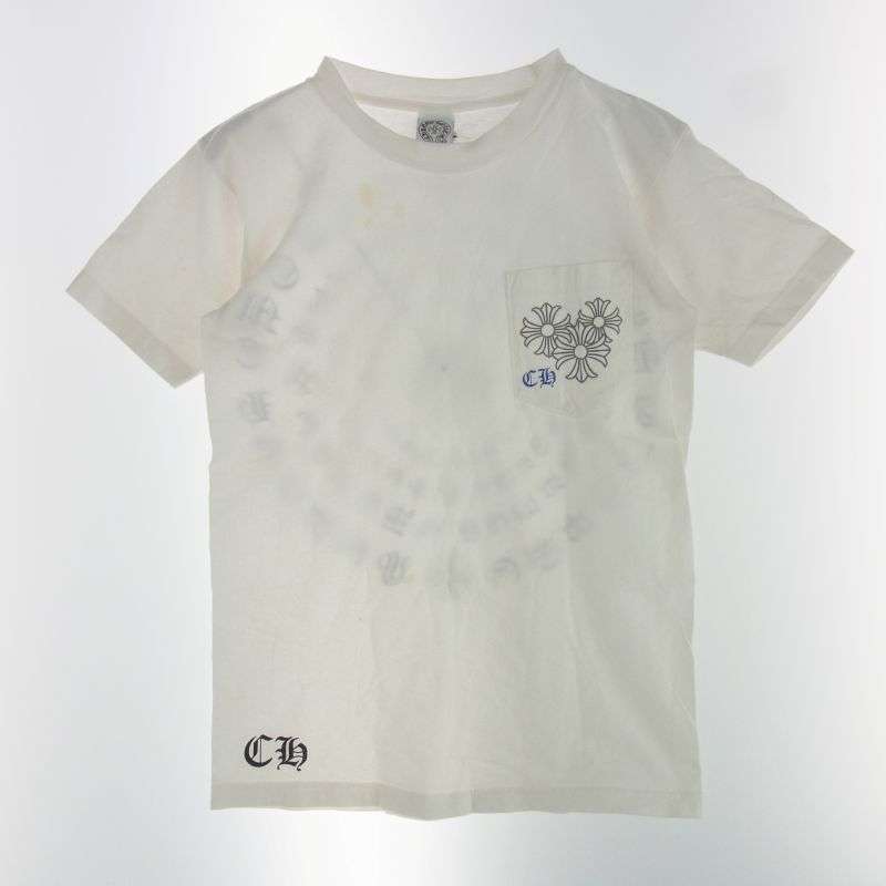 クロムハーツ（原本無） CH T-SHRT 4 バック CHプラス プリント 半袖 Tシャツ 買取実績 画像