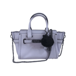 コーチ 37395 キティスワッガー レザー 2Way ショルダー バッグ パープル 買取実績