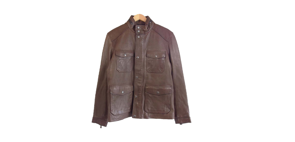 コーチ 羊革 M-65 ラムレザー シングル ライダース ジャケット 買取実績