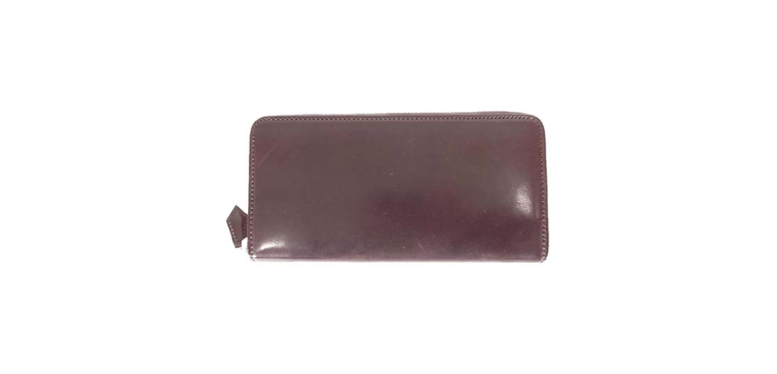 ココマイスター シェルコードバン アーチデューク  長財布 買取実績