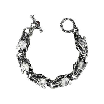 トラヴィスワーカー GARGOYLE BRACELET T-BAR CZ 画像