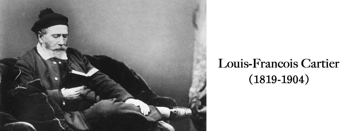 カルティエ 歴史 創業者ルイ＝フランソワ・カルティエ（1819-1904） 画像