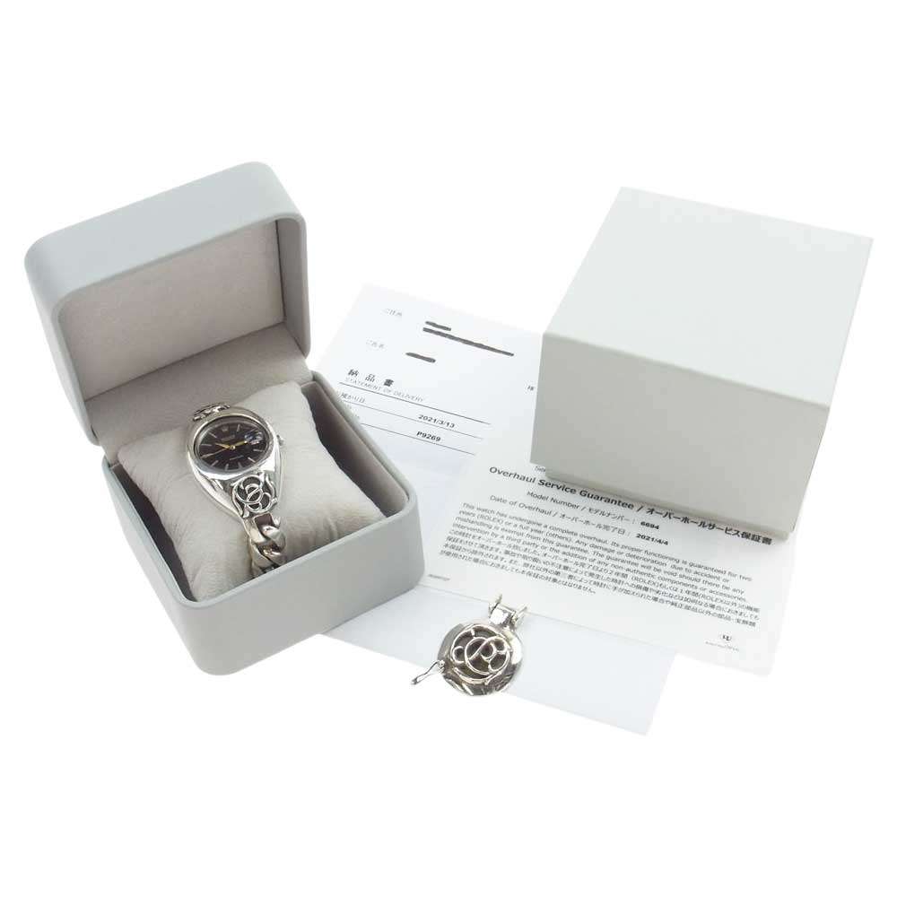 クロムハーツ×ロレックスの買取相場と資産価値 付属品の完備 画像