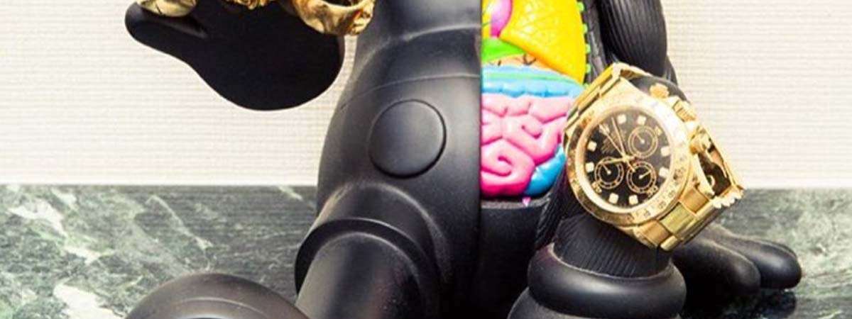 クロムハーツ×ロレックスのデザインの特徴 クロムハーツの代表的なモチーフとウォッチバンド 画像