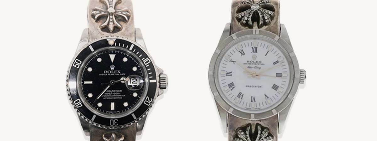 クロムハーツ ロレックス 買取市場での高額査定のポイント 画像