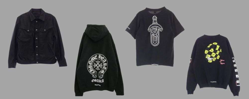 クロムハーツアパレル｜パーカー・Tシャツ（コラボアイテム含む）の見分け方画像