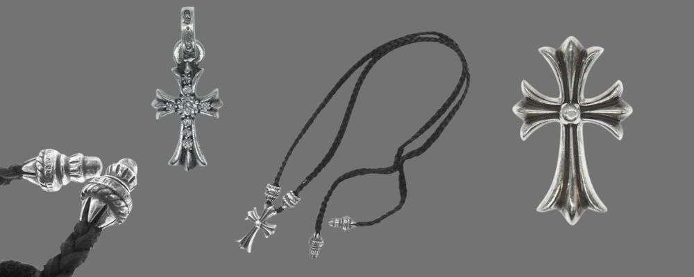 クロムハーツネックレス｜ベビーファットクロス・CHクロスの見分け方画像