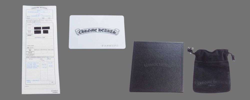 クロムハーツ⑥付属品（インボイス・箱・袋）の真贋をチェック画像