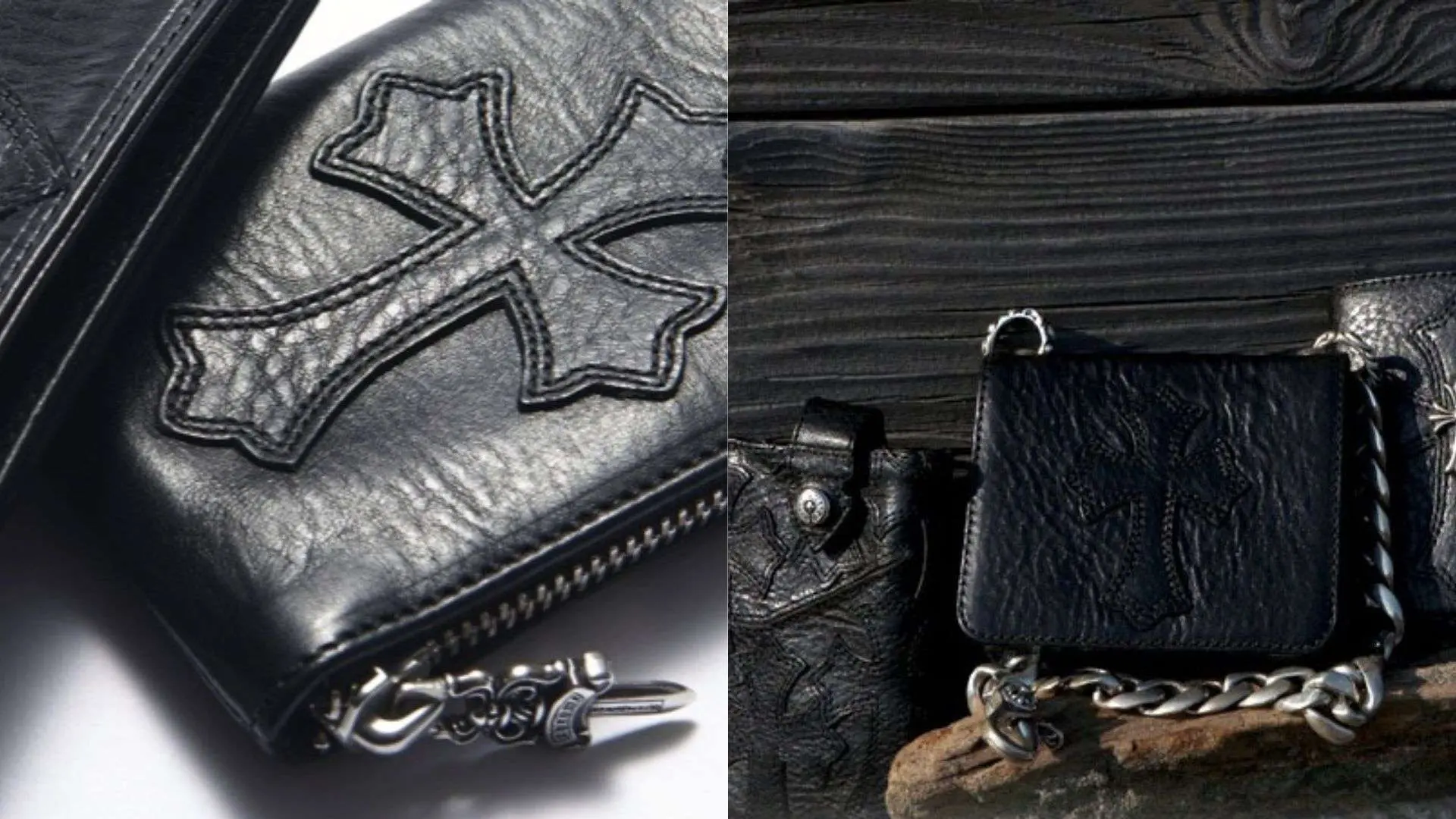 クロムハーツ財布（本物　早いもの勝ちです CHROME HEARTS クロムハーツ REC F ZIP ウォレット 長財布 ラウンド